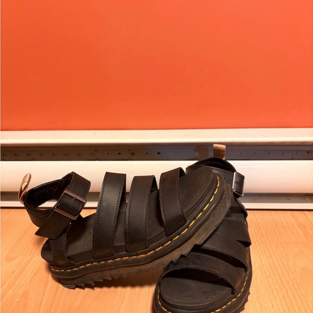 Dr. Martens Black Sandals